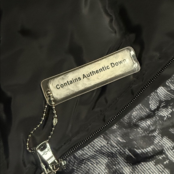 Jessica Simpson Women's Bib Down Puffer Coat High puffy CollarNWT XS - Picture 11 of 14